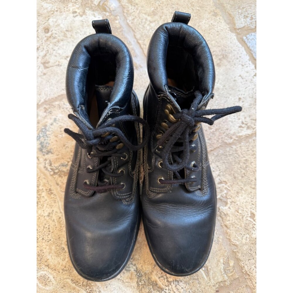 Dr. Comfort Mens Black Leather Boots Size 10